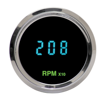 Round Mini Tachometer